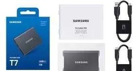 Samsung 1TB T7 Portable SSD tashqi qattiq diski
