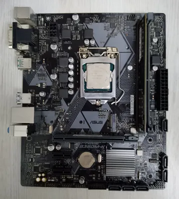 Есть плата Asus B360M-K с планкой M.2