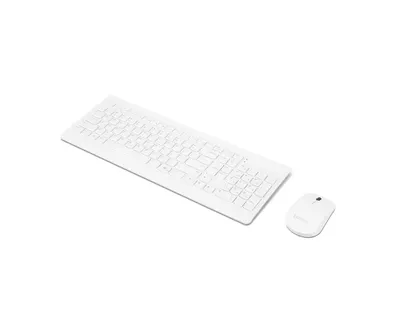 | Lenovo White simsiz klaviatura va sichqonchadan iborat OEM to‘plam
