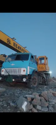 Автокран готов к работе