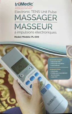 Elektron impulsli blok-massajyor (mushak stimulyatori), PL-009 modeli