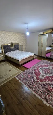 Спальный гарнитур: кровать, шкаф, тумбы, трюмо,шкафчик 1