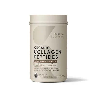 Organik kollagen Sports Research Collagen, 680 gramm 1