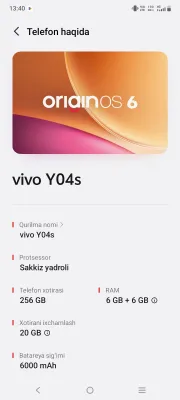 vivo Y04s 256G, состояние идеальное