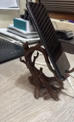 Декоративная подставка для телефона «Дерево» | 3D-печать 1