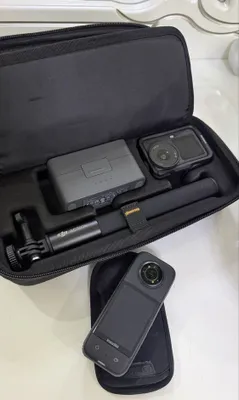 DJI osmo 6, DJI mic mini 2, Insta 360 x3 1