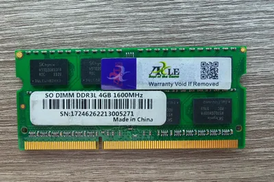 1600 chastotali DDR3 4 GB operativ xotirasi sotiladi.