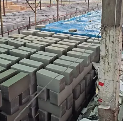 Газоблок, автоматическая резка 1