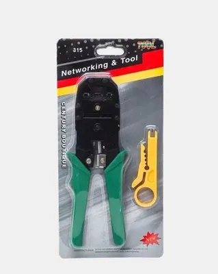 Sim va kabelni qisish uchun asbob, qisqich-kримпер (RJ-45, RJ-11, RJ-12) 1