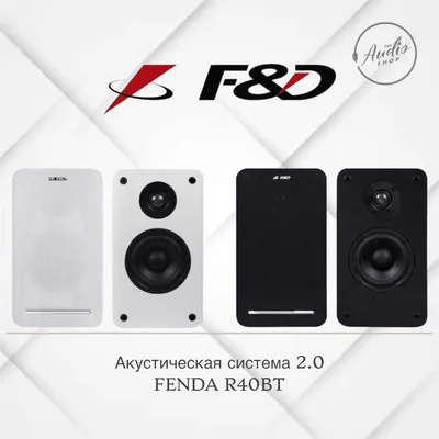 Акустическая система 2.0 F&D R40BT 1