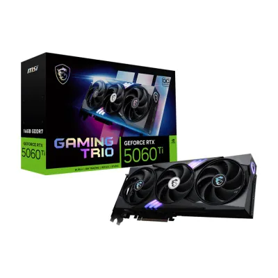 Видеокарта MSI RTX 5060 Ti GAMING TRIO 8GB