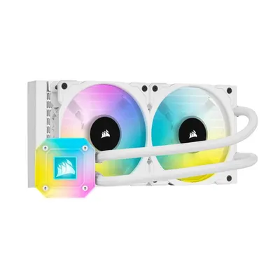 !Suyuq sovutish tizimi Corsair iCUE H100i ELITE CAPELLIX White 240mm |QQS bilan narx 1