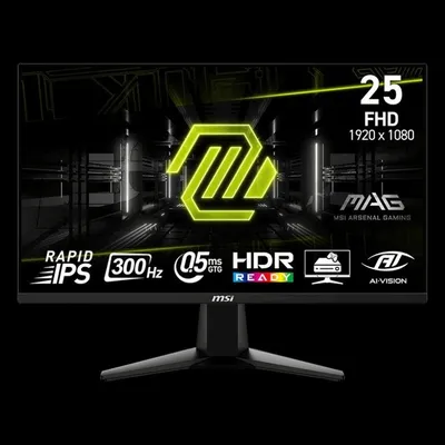 MSI MAG 255XF 25-InchGaming Manitor,FHD(1920x1080)Rapid IPS,300HZ 1
