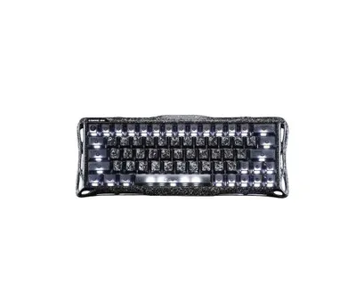KEYBOARD GravaStar Mercury V60 Pro Cyber Frost Black klaviaturasi 1