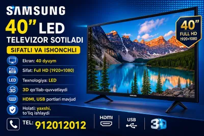 Samsung TV 40 3D UE40EH6030 1