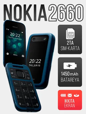 Nokia 2660 flip - yangi karobka - legoshka telefon 1
