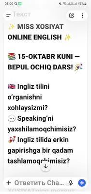 Online Ingliz tili kurslari 1