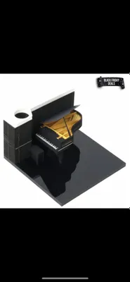 3D Memo  pad  piano 1