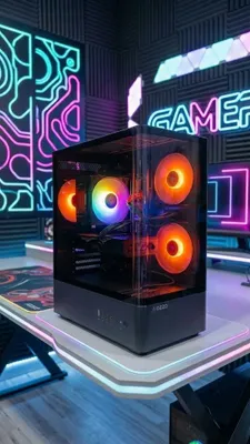 i5-11400F, 16GB RAM, 512GB SSD, RX 7600 kompyuter korpusini sotaman 1