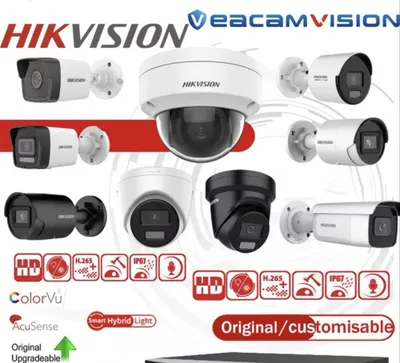 Har xil turdagi Camera ustanovka qilamiz Ezviz,Hikvision