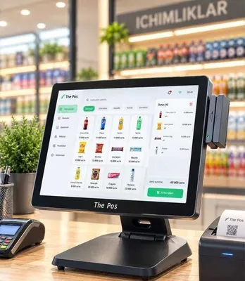 Сенсорный моноблок i5 3-го поколения, 8 ГБ, 128 ГБ SSD, Wi‑Fi, касса TradePOS