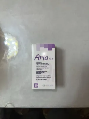 Тест полоски для Глюкометра Aria GLC 1