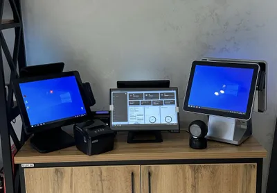 Моноблок-касса для POS-системы, сенсорный моноблок для кассы 1