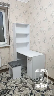 3 в 1 письменный стол + пенал полка + табуретка. 1