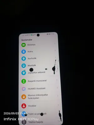 XONOR 10 LITE 128 GB EKRANIDA SIYOH BOR KAROPKA 1