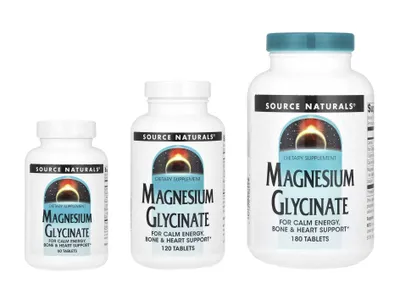 Source Naturals Глицинат магния Magnesium Glycinate магний magniy 1