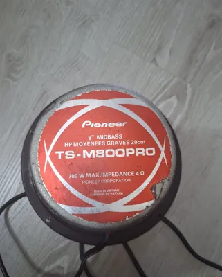Оригинальная среднечастотная колонка Pioneer, 20 см 1