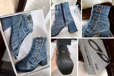 Новые джинсовые ботильоны Kari 1