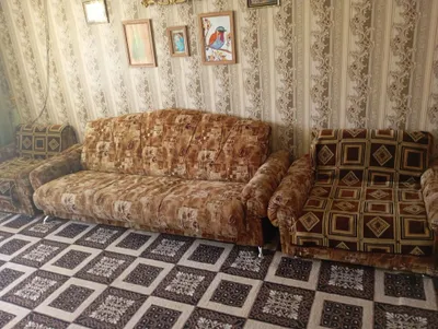 Продается мягкая мебель Диван раскладной и кресла раскладные 2штуки 1