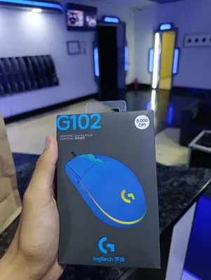 Синий Logitech g102 LIGHTSYNC