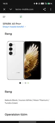 Tecno Spark 40 Pro Plus 256