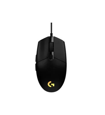 Logitech G102 LIGHTSYNC Corded Gaming Mouse Black sichqonchasi 1