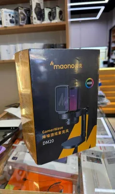 MAONO DM20 RGB — профессиональный микрофон для игр, стримов и озвучки! 1