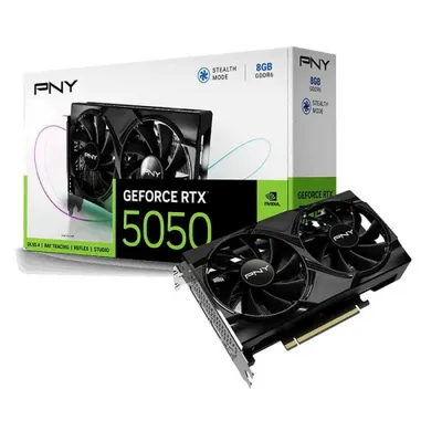 PNY DUAL RTX5050 8GB GDDR6 videokartasi 1