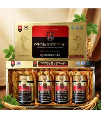 Koreya premium qizil jenshen - 6 yillik (gold 365) 1