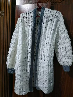 Вязаный кардиган 1