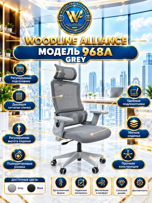 968A Grey modeli ofis kreslolari 1