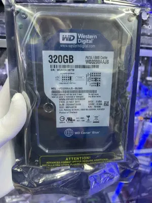 320 GB WD Blue HDD qattiq diski, qayta tiklangan 1