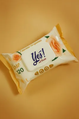 Влажные салфетки Yes rose 120 штук