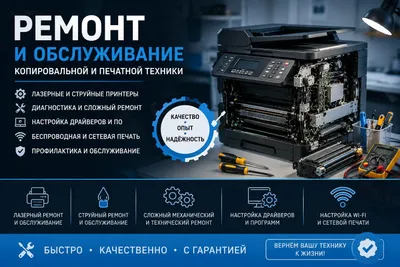 Canon, HP, «Katyusha» printerlarini ta’mirlash, murakkab ta’mir, profilaktika