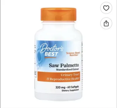 Doctor’s Best Saw Palmetto Extract 320 mg 1