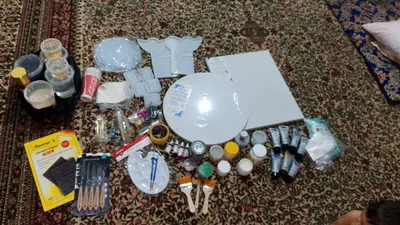 Resin art Art calligrafiyada ishlatiladigan narsal