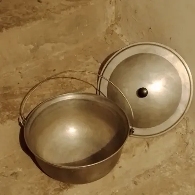 10 litrli alyuminiy sayohat qozoni