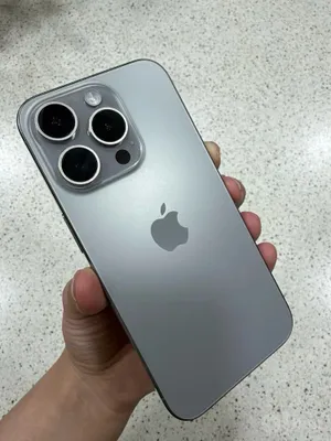 iphone 15 pro natural titanium