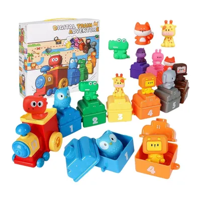Паровозик с игрушками 1