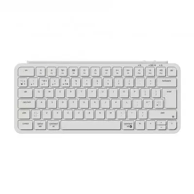 Keychron B1 Pro klaviaturasi, USB/WL/BT, Space White 1